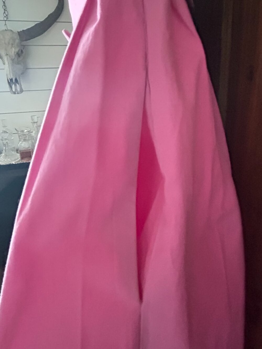 Zara Pink Belted Midi Dress - Picture 11 of 14